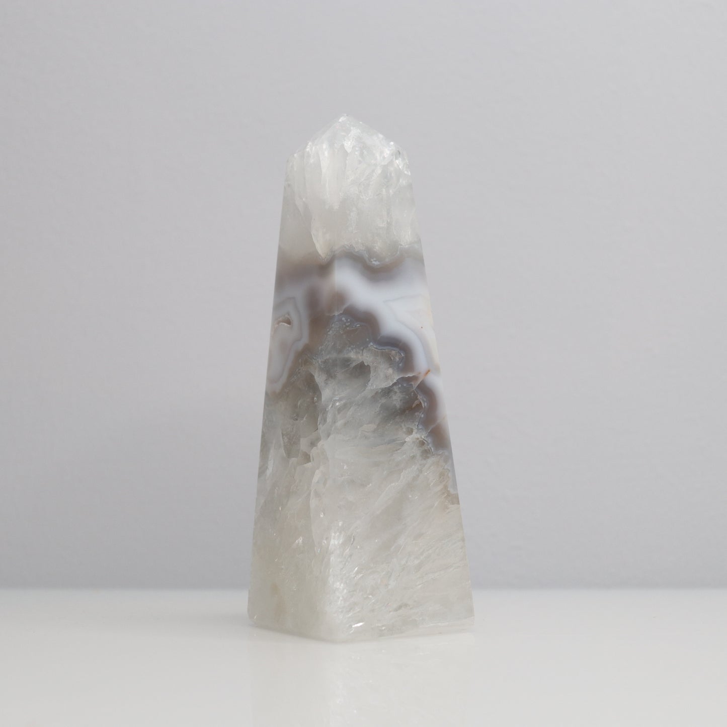 Druzy Agate Obelisk | 8
