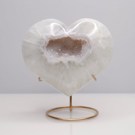 Druzy Agate Heart | 2
