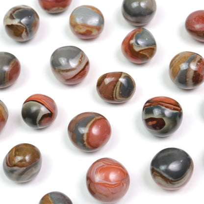 Polychrome Jasper Tumbles | Large