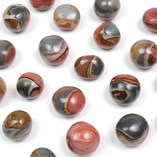 Polychrome Jasper Tumbles | Large