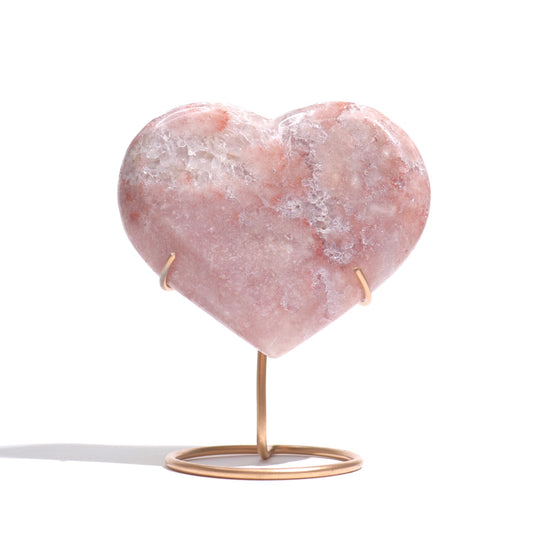 Pink Amethyst Heart
