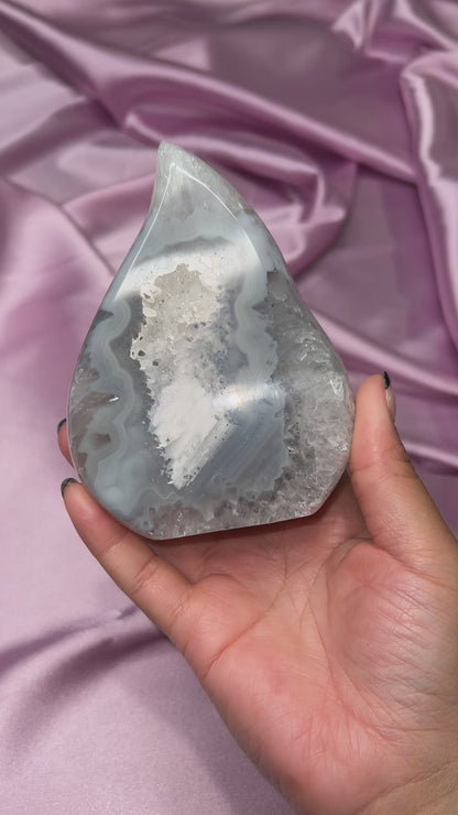Druzy Agate Flame | 5