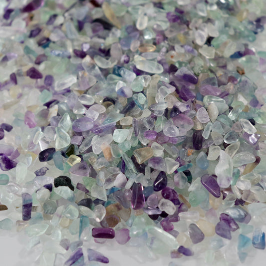 Fluorite Chips - Crescents & Crystals