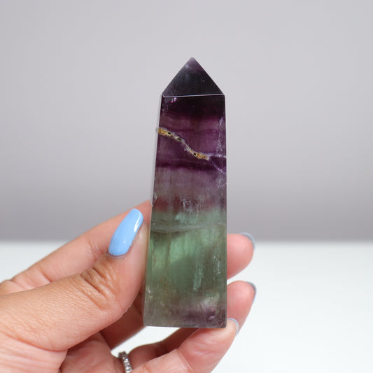 Watermelon Fluorite Tower | 5*