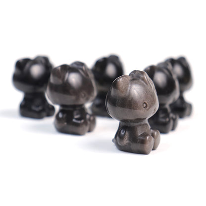 Golden Sheen or Black Obsidian Hello Kittys