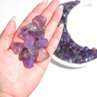 Fluorite Mini Hearts | Set of 5