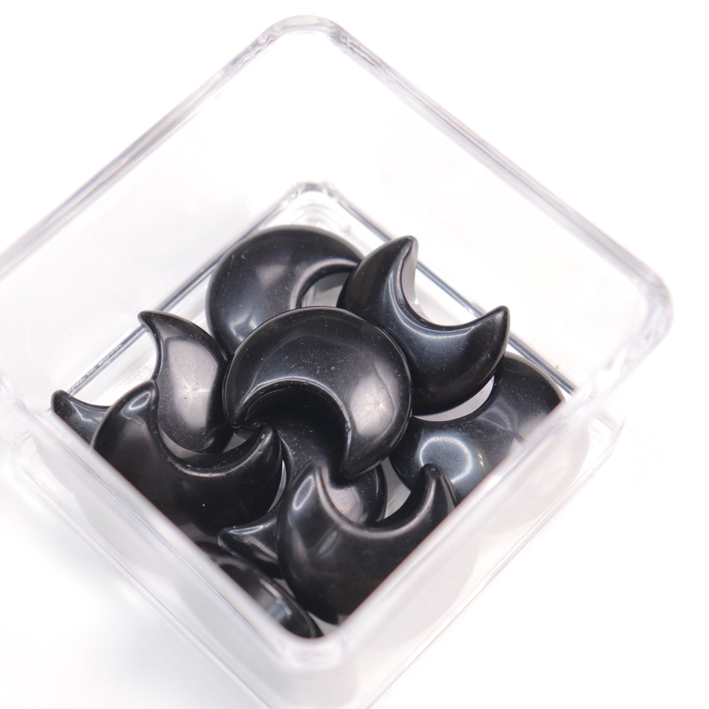 Black Obsidian Mini Moons