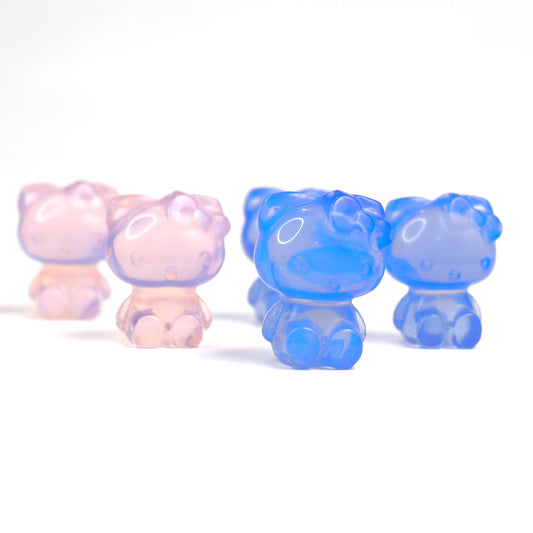 Pink/ Blue Opalite Hello Kitty’s