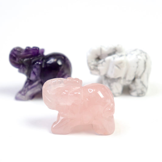 Crystal Elephants - Crescents & Crystals