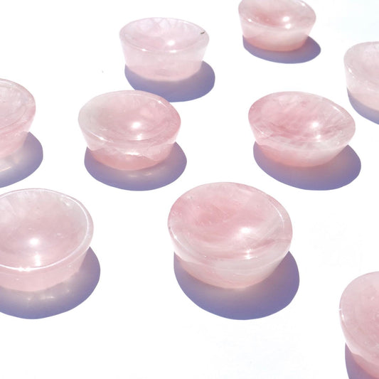 Rose Quartz Mini Bowls