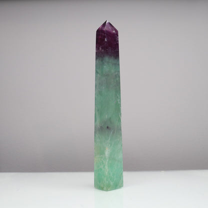 Watermelon Fluorite Tower