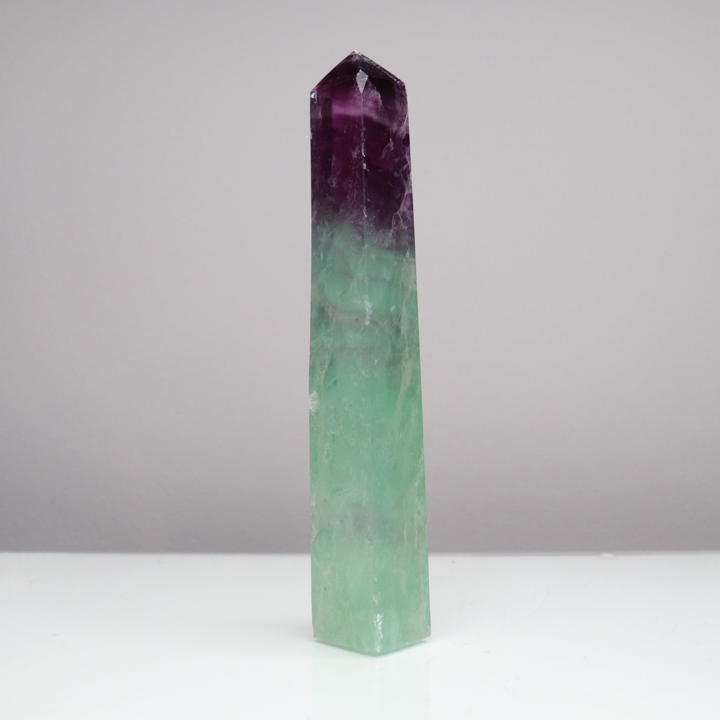 Watermelon Fluorite Tower [3]