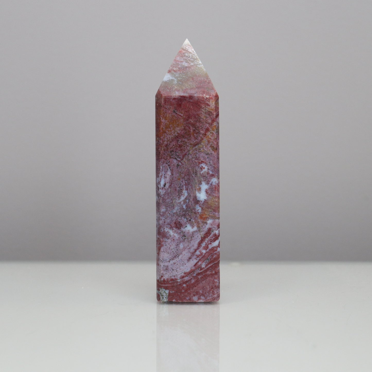 Ocean Jasper Tower  - Crescents & Crystals