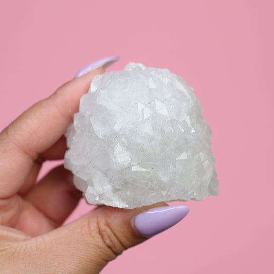 Apophyllite - Crescents & Crystals