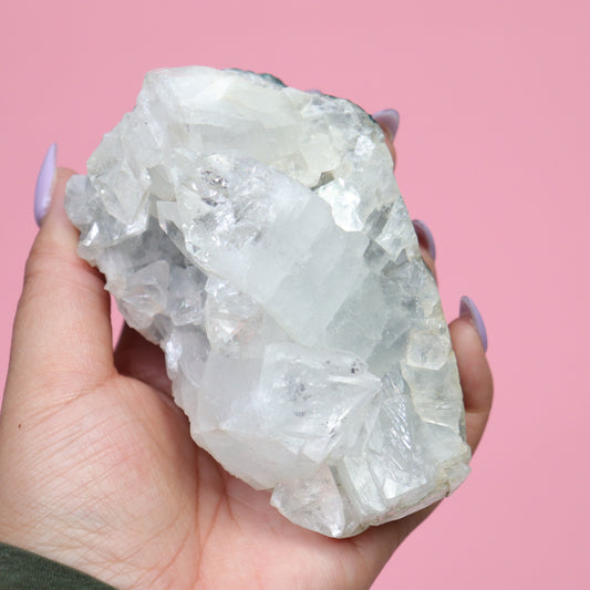 Apophyllite - Crescents & Crystals