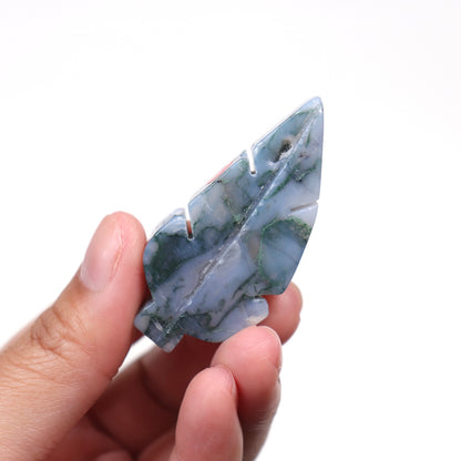 Moss Agate Leaf [5]