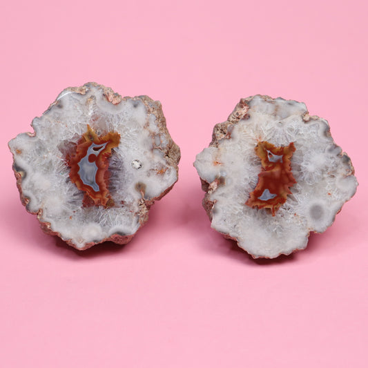 Sliced Agate Pair