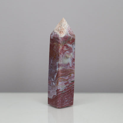Ocean Jasper Tower  - Crescents & Crystals