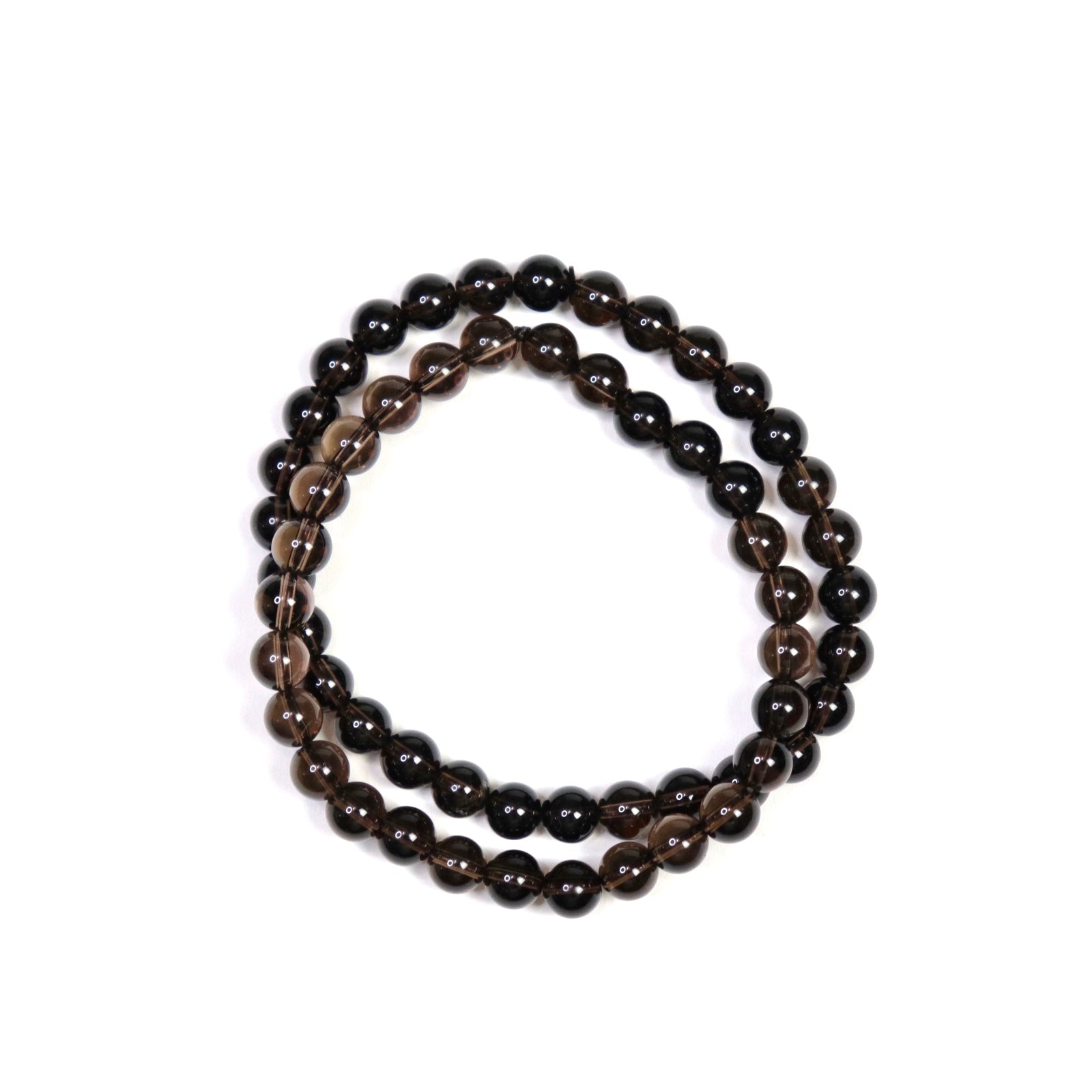  Smoky Quartz Bracelet - Crescents & Crystals
