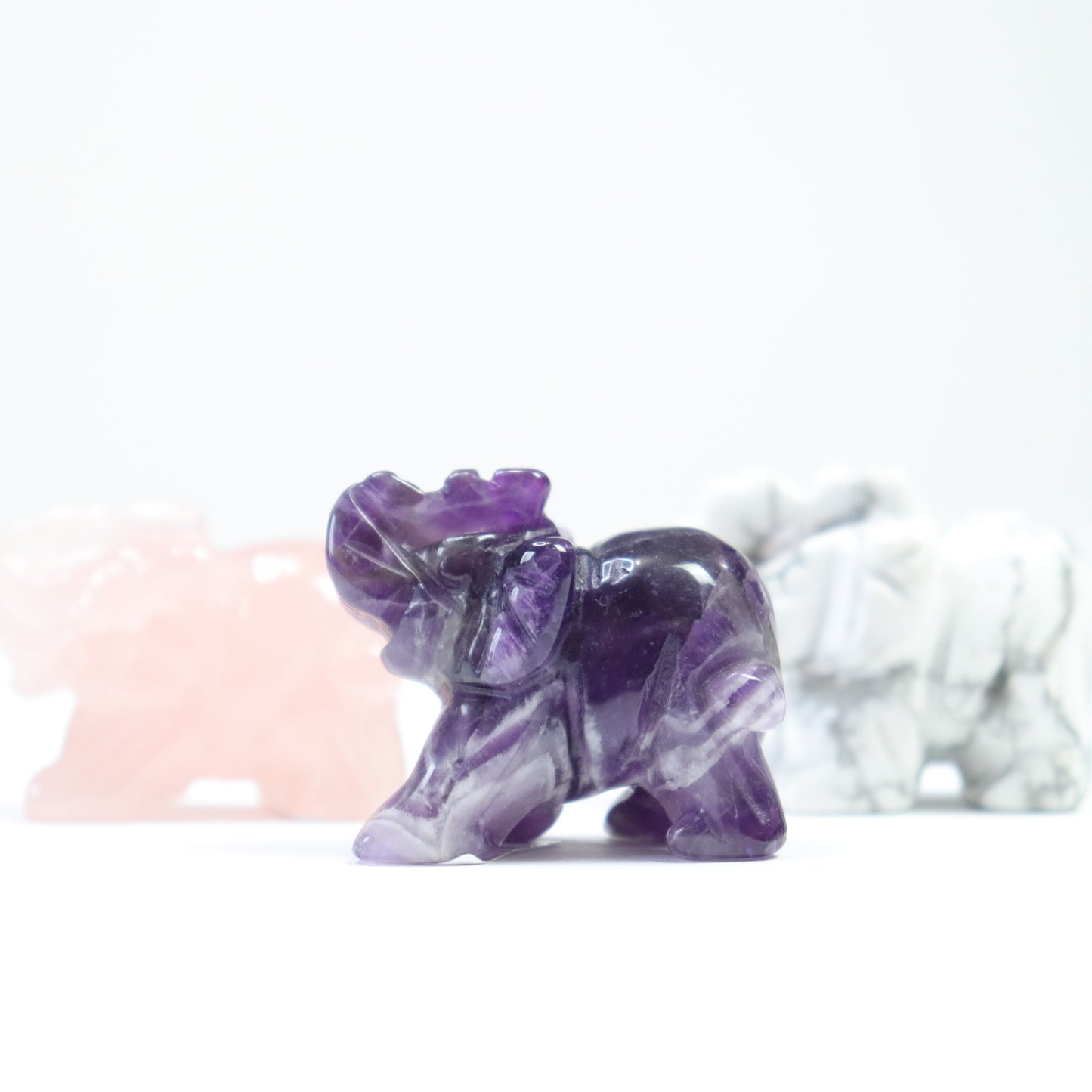 Crystal Elephants - Crescents & Crystals