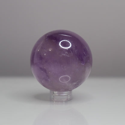 Purple Amethyst Sphere- Crescents & Crystals