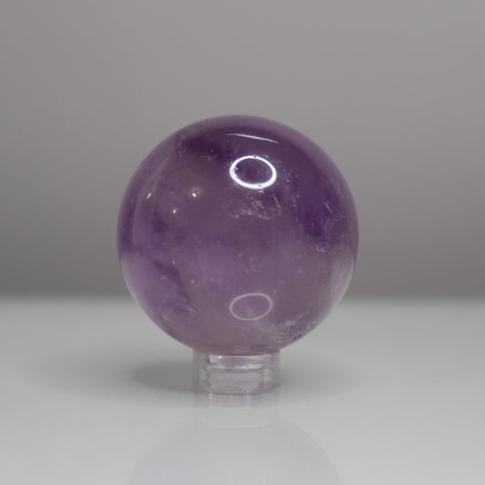 Purple Amethyst Sphere- Crescents & Crystals