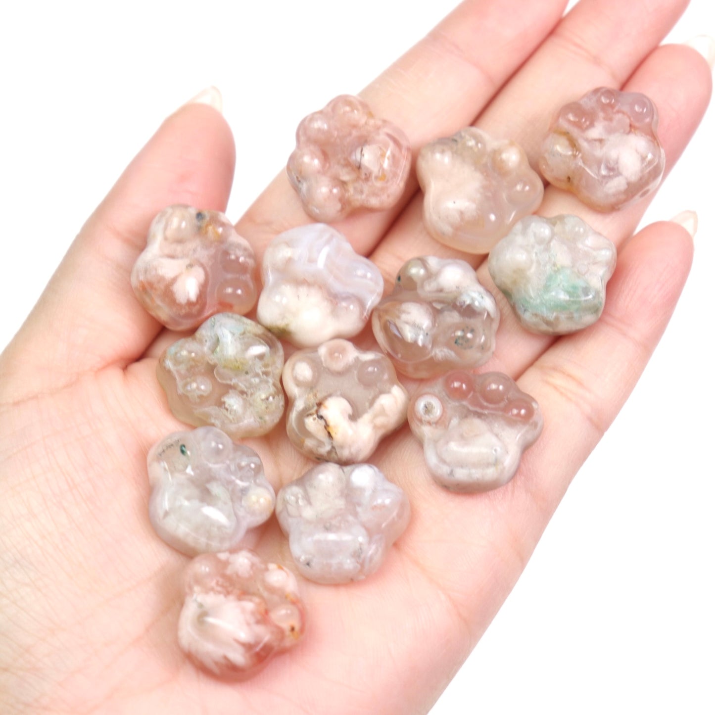 Flower Agate Paws | 2 sizes