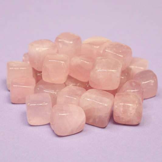 Rose Quartz Cubes