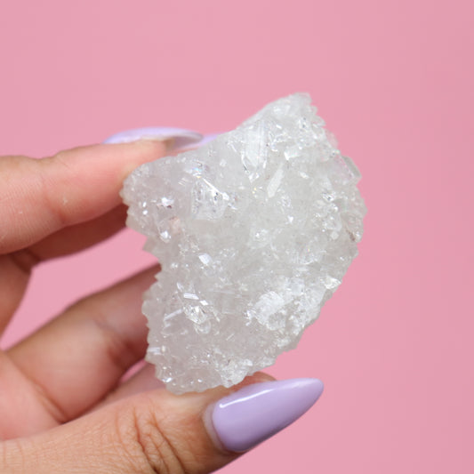 Apophyllite - Crescents & Crystals