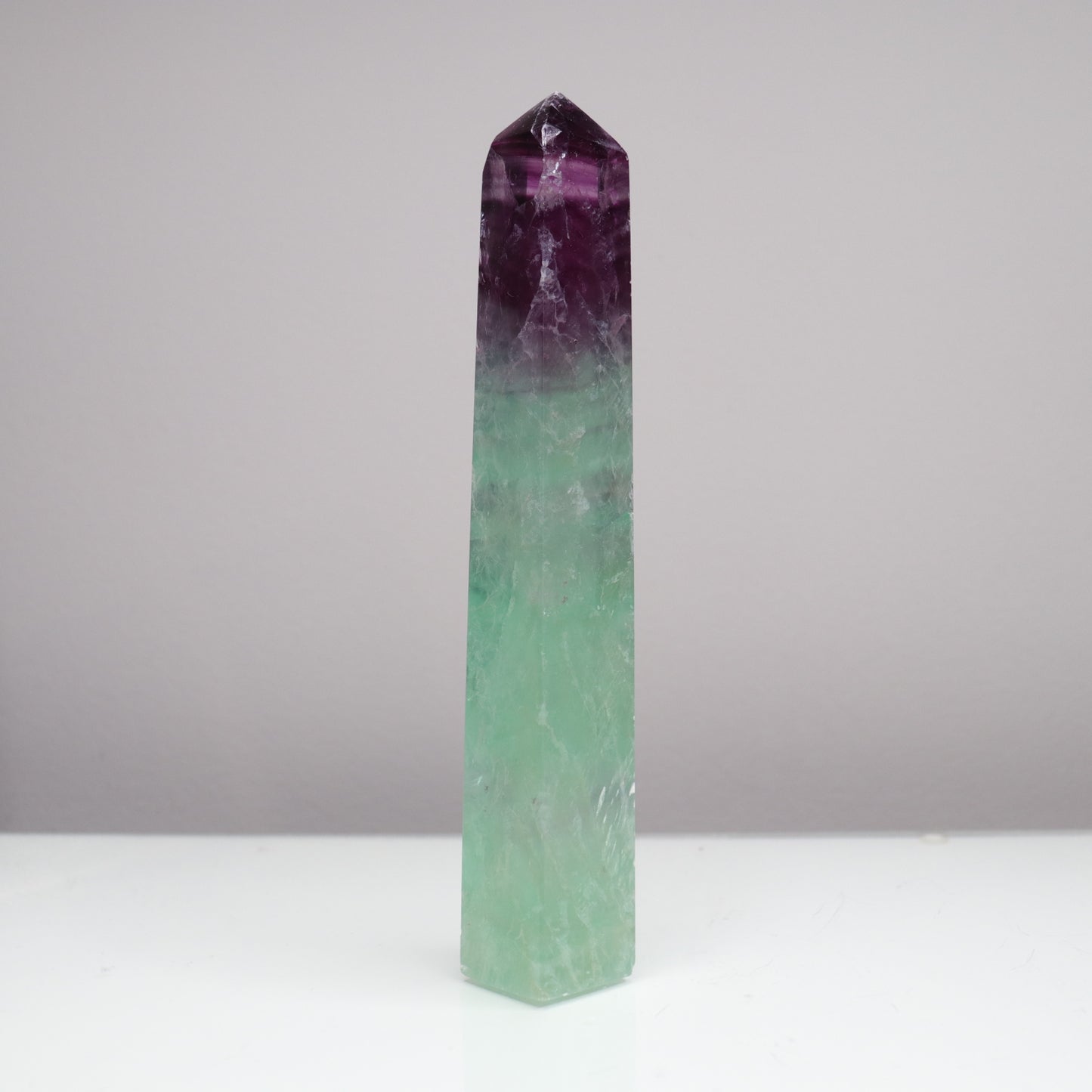 Watermelon Fluorite Tower [3]