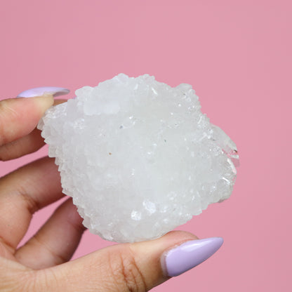 Apophyllite - Crescents & Crystals