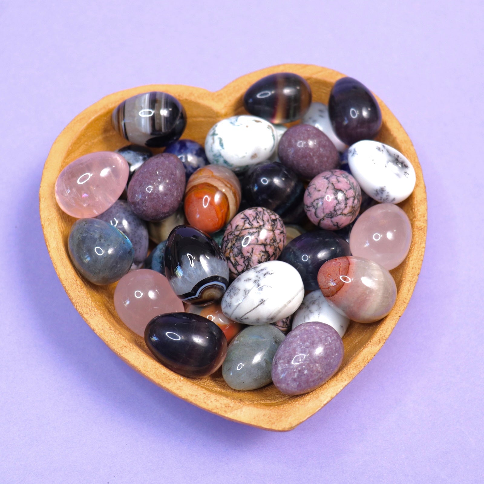 Crystal Eggs - Crescents & Crystals