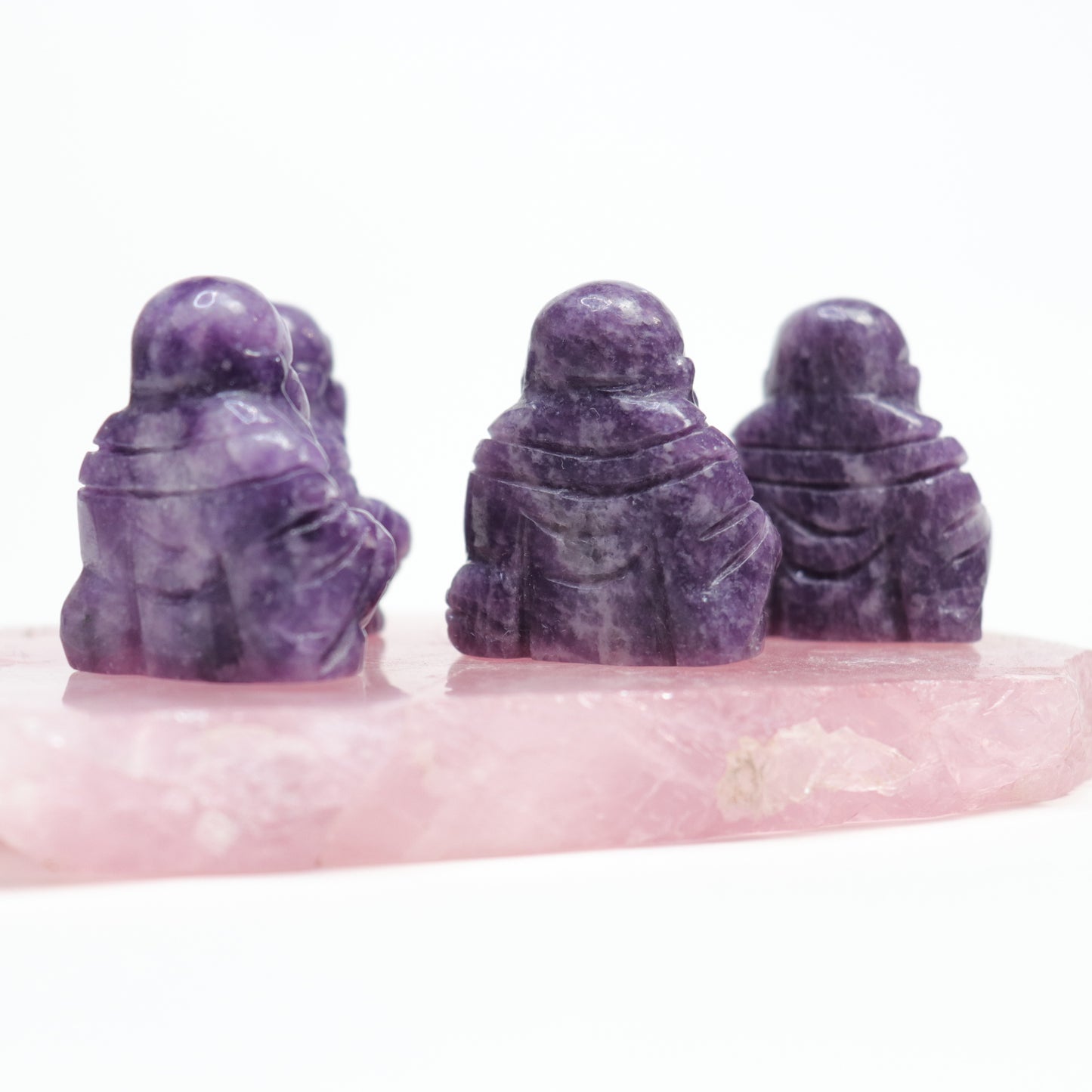 Lepidolite Buddha’s