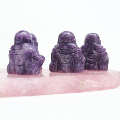 Lepidolite Buddha’s