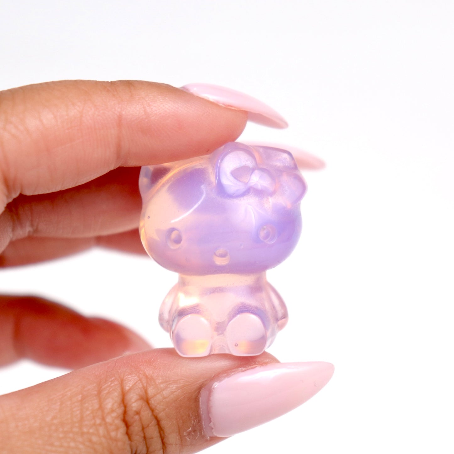 Pink/ Blue Opalite Hello Kitty’s