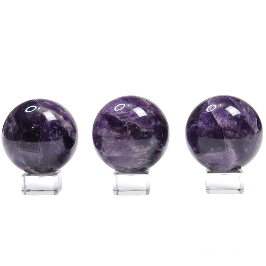 Clear Square Sphere Stands