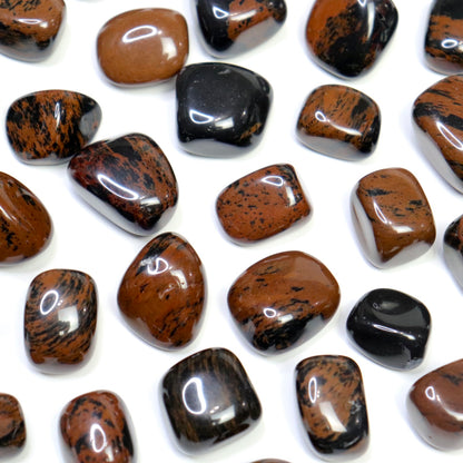 Mahogany Obsidian Tumbles