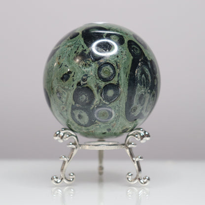 Kambaba Jasper Sphere - Crescents & Crystals