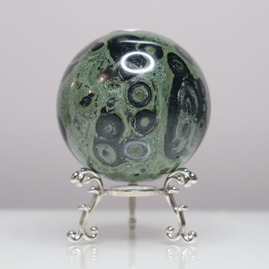 Kambaba Jasper Sphere - Crescents & Crystals