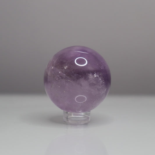 Purple Amethyst Sphere- Crescents & Crystals