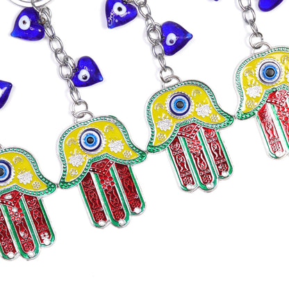 Hamsa Hand Keychain [Yellow]