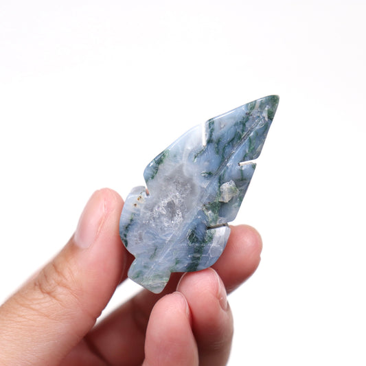 Moss Agate Leaf [5]