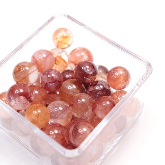 Red Hematoid Mini Spheres [15-17mm]