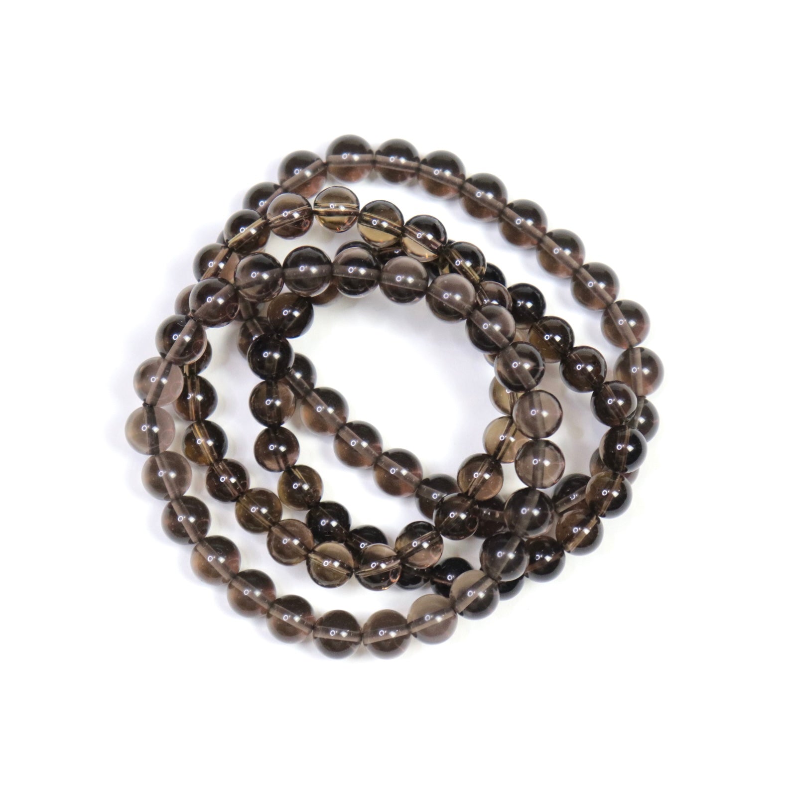 Smoky Quartz Bracelet - Crescents & Crystals