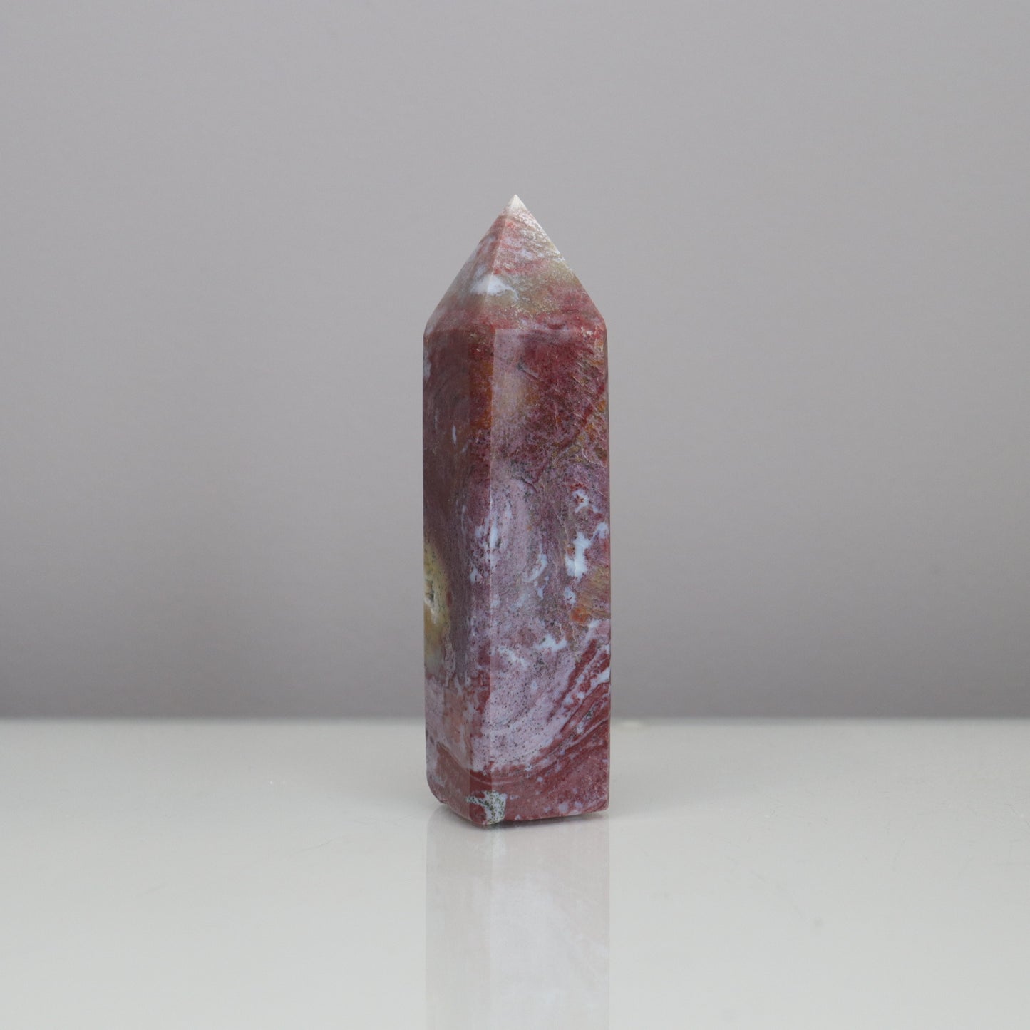 Ocean Jasper Tower  - Crescents & Crystals