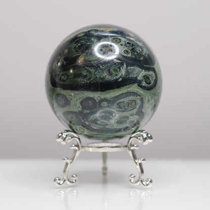 Kambaba Jasper Sphere - Crescents & Crystals