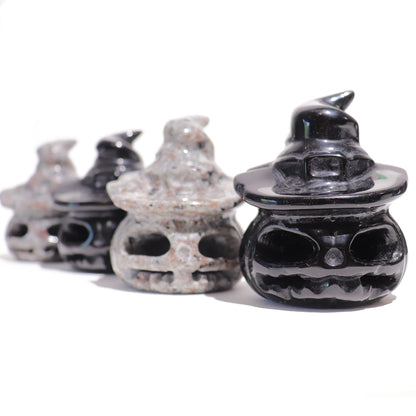Yooperlite & Black Obsidian Pumpkins