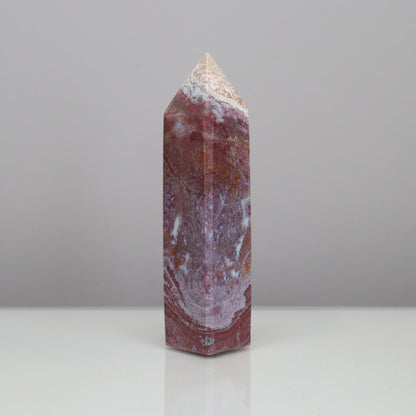 Ocean Jasper Tower  - Crescents & Crystals