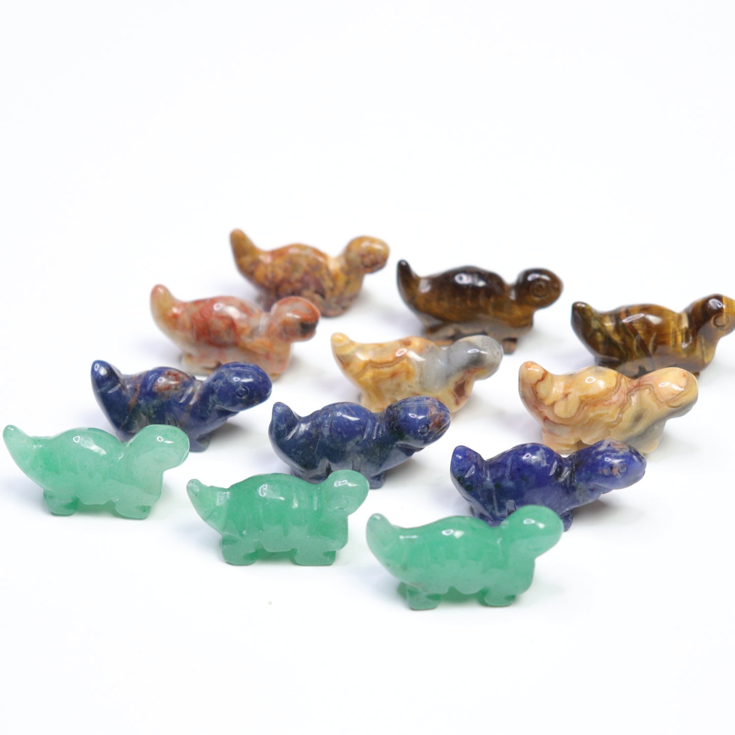Crystal Dinosaurs - Crescents & Crystals