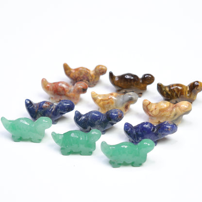 Crystal Dinosaurs - Crescents & Crystals